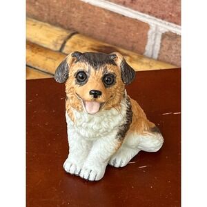 Vintage Purebred Pets Dog Figurine Kathy Wise Enesco Australian Shepherd Dog